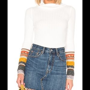 Free People | Mixed Up Cuff Sweater